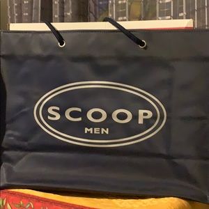 Scoop Men Vinyl Shopping 🛍 in navy color